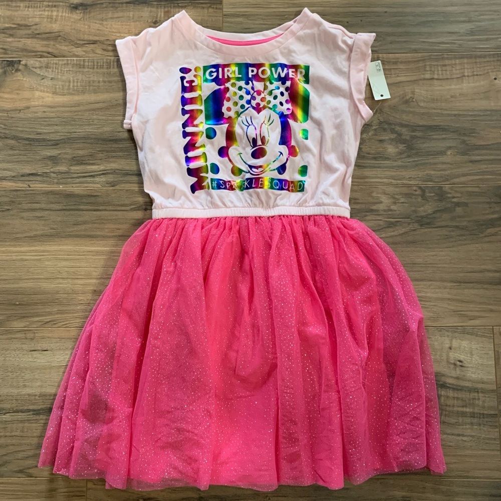 Girl’s Spotted Zebra Minnie Tutu Dress